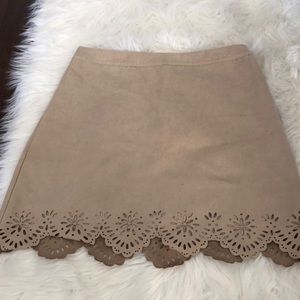 Hollister Tan fashion skirt